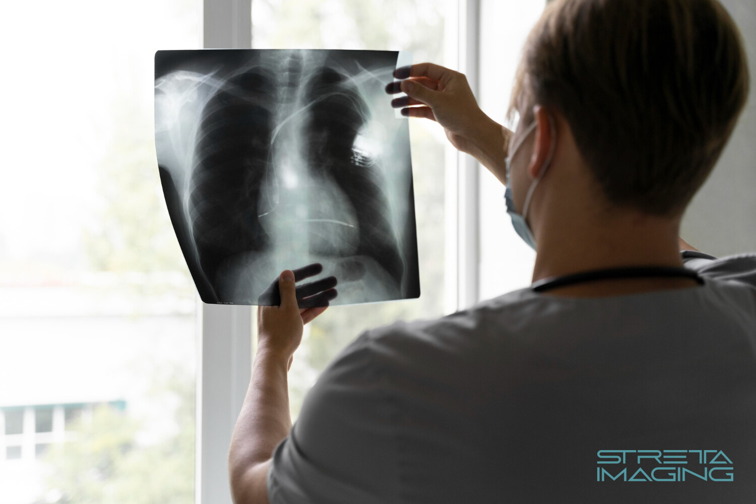 Doctor with X Ray